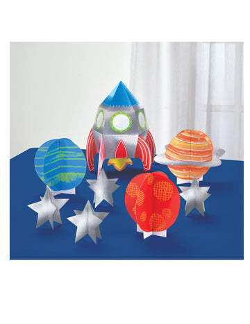 8 Dekorace na stůl pro cestování vesmírem