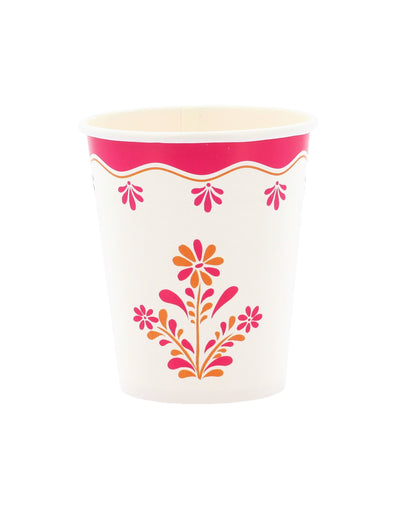 8 Gobelets en carton Pink Limonade 255 ml