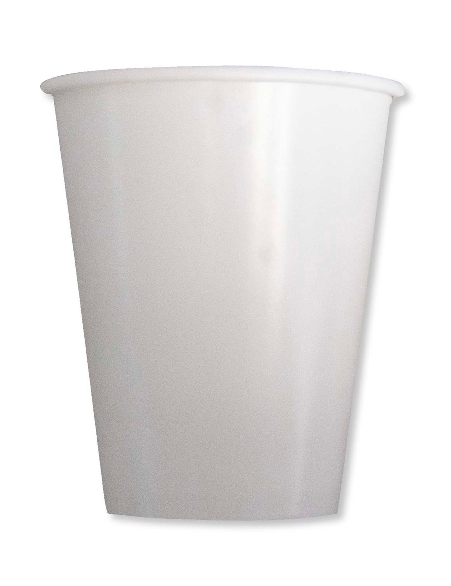 8 kompostovatelných 250 ml kartonových kelímků ze slonoviny