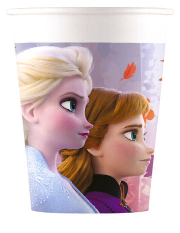 Pappbecher „Frozen 2“ für Kinder Elsa und Anna 200 ml