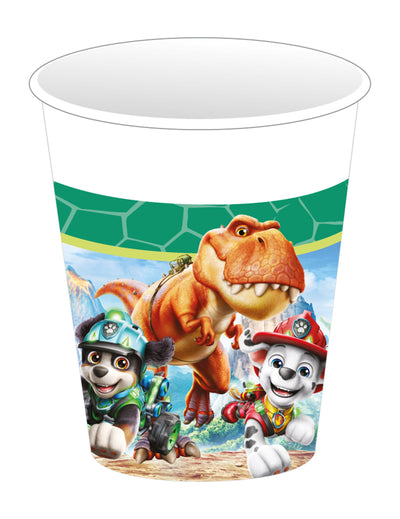8 papírových kelímků Tlapková patrola™ Dino movie 200 ml