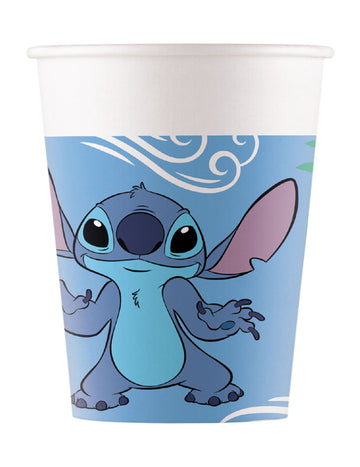 8 stehů 200 ml kartonové kelímky