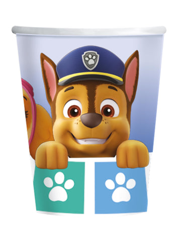 8 papírových kelímků Paw Patrol™ 250 ml