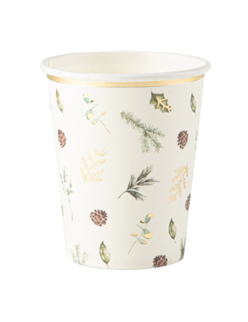 8 kouzelných lesních kelímků 255 ml v kartonu
