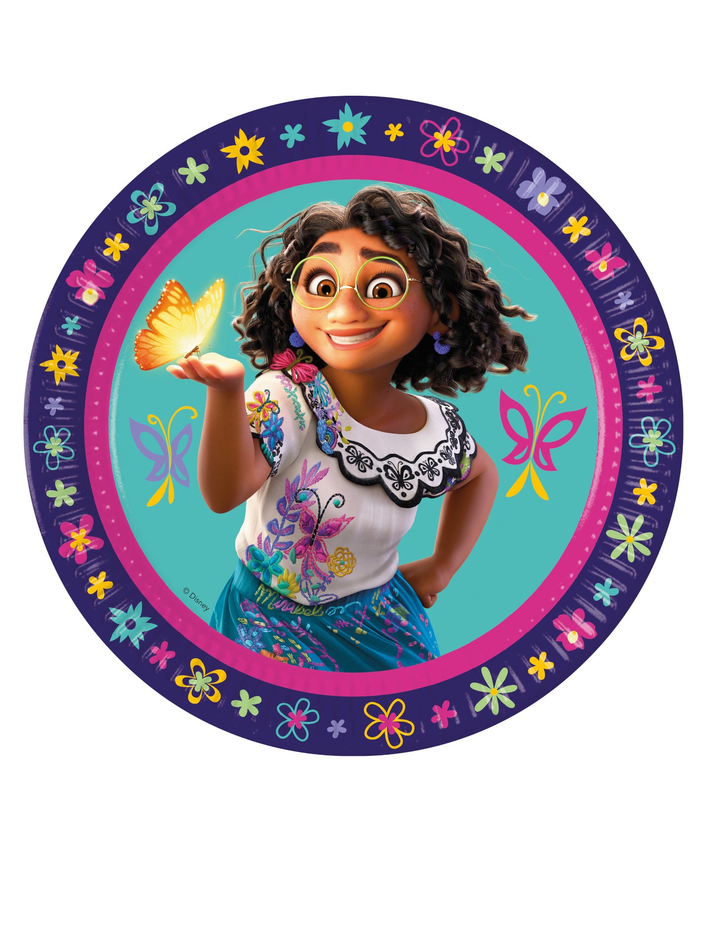 8 velkých papírových talířů Encanto™ 23 cm