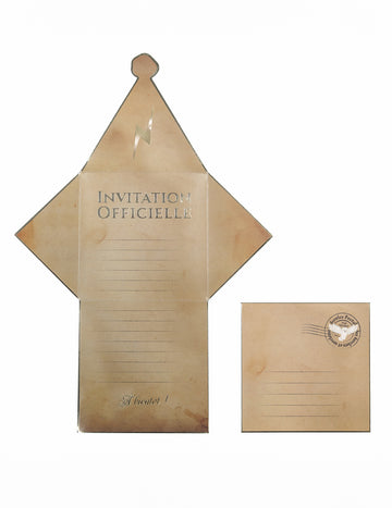 8 pozvánek s obálkami Čarodějův učeň 29 x 20 cm