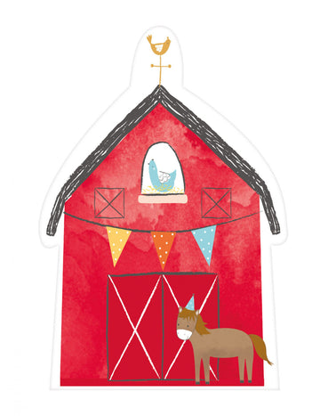 8 Pozvánky a obálky k narozeninám na farmě