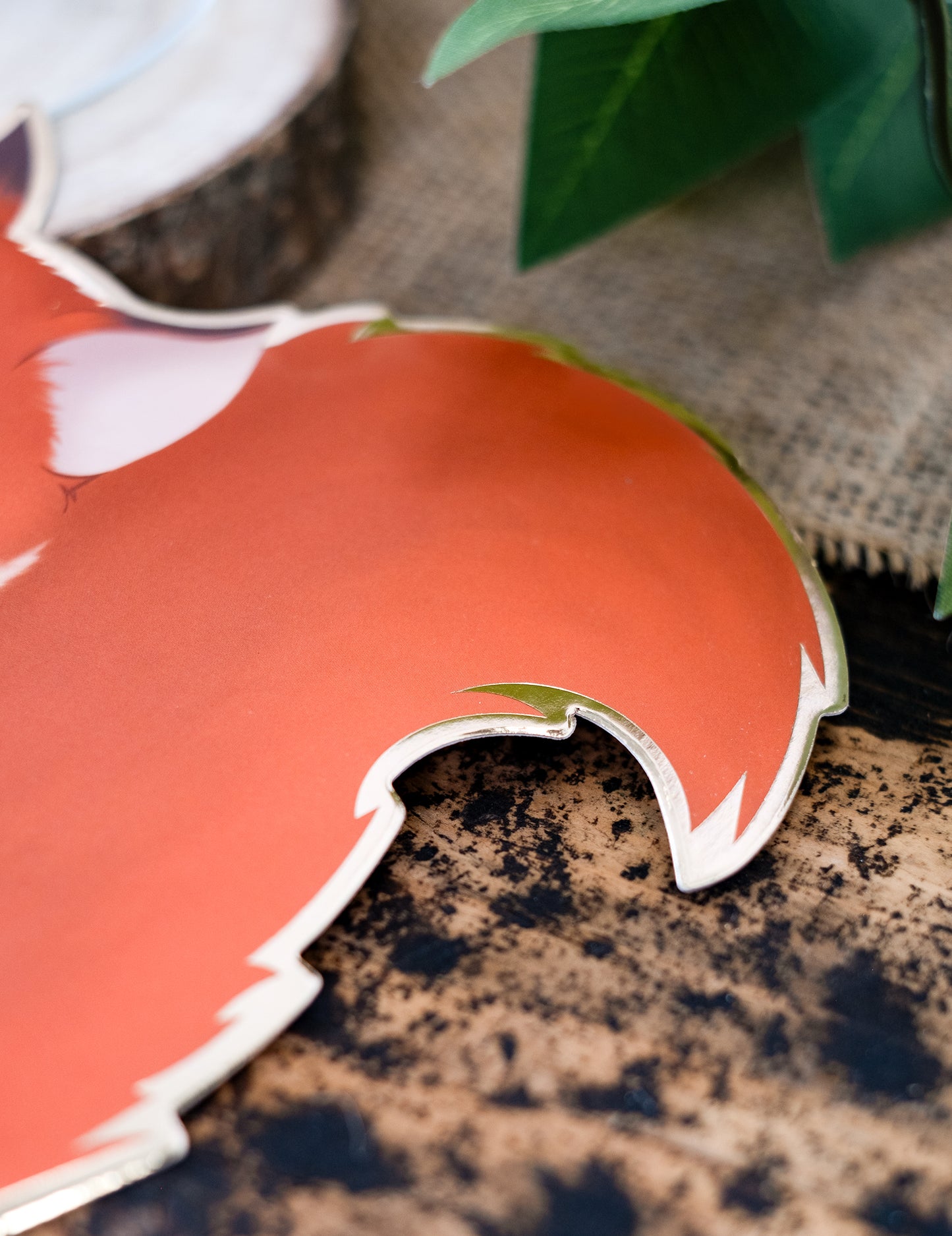 8 pozvánek pro lesní veverku 14 x 13 cm lesní zvířata