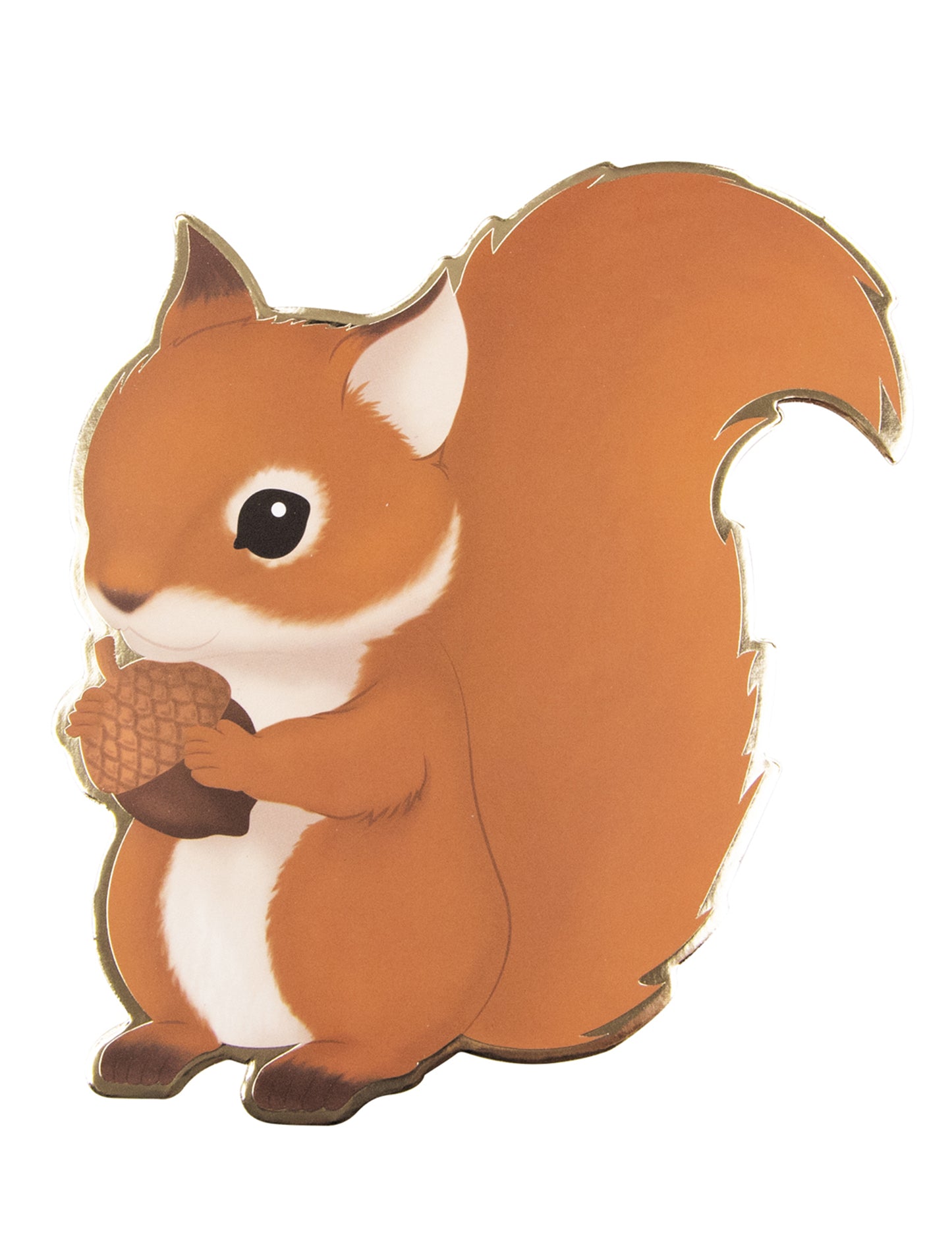 8 pozvánek pro lesní veverku 14 x 13 cm lesní zvířata