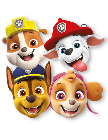 8 Paw Patrol™ Papiermasken