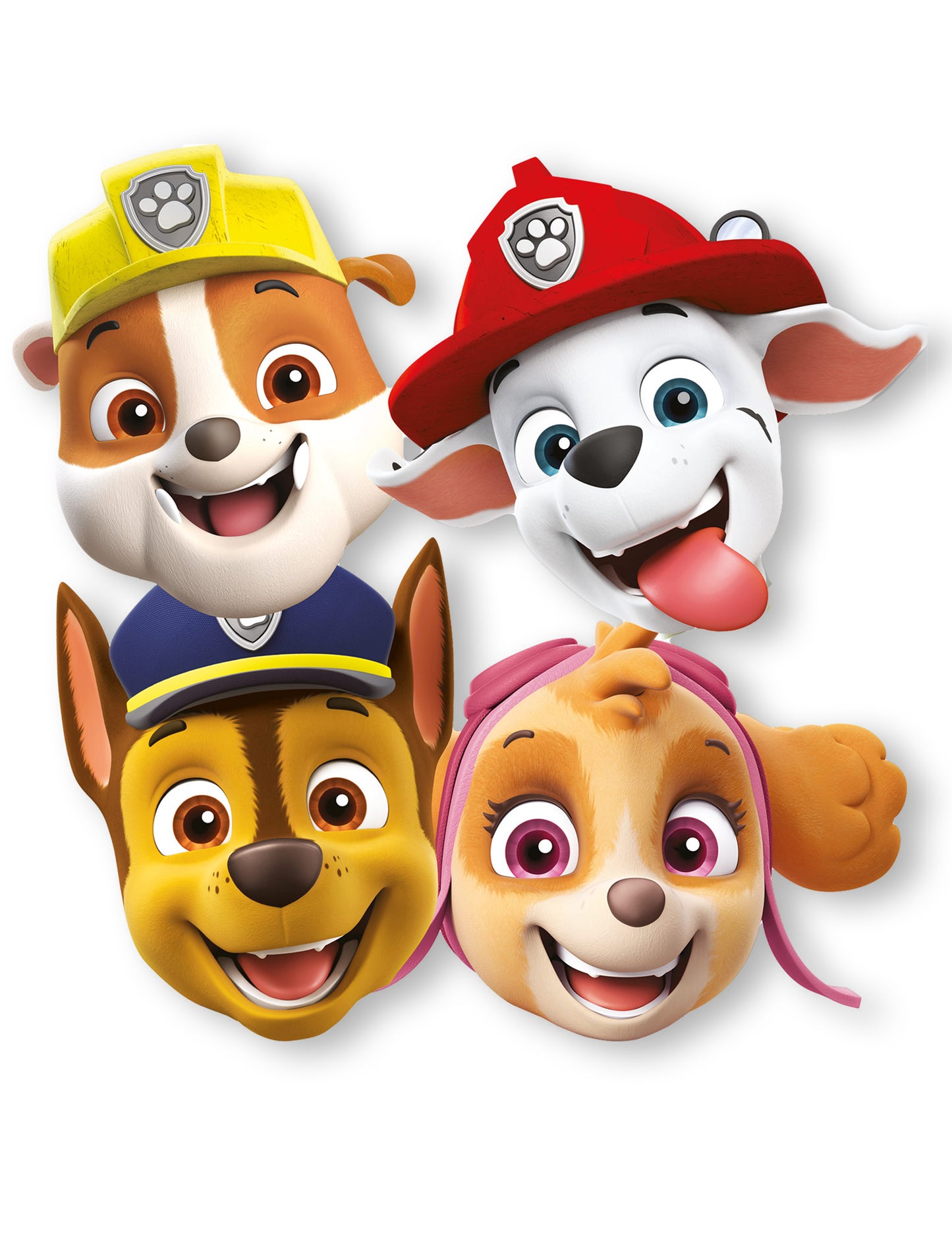 8 Paw Patrol™ Papiermasken