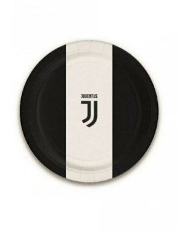 8 malých papírových talířů Juventus 18 cm