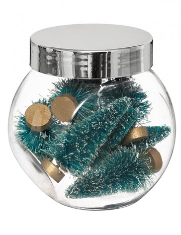 8 Malé vánoční ozdoby 5 cm