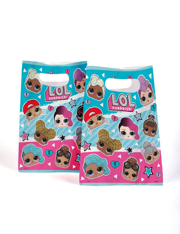 8 dárkových tašek s překvapením LOL 18 x 23 cm