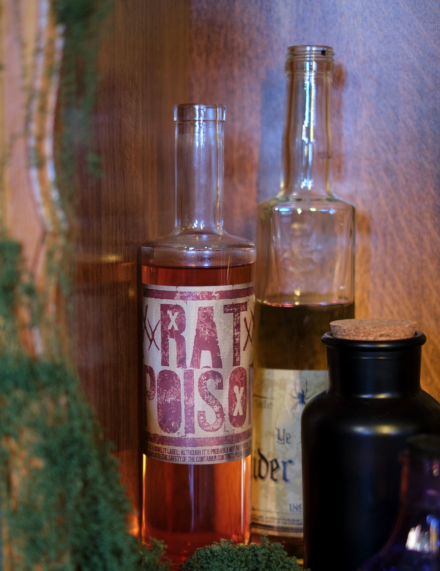 8 samolepek na lahve na Halloween