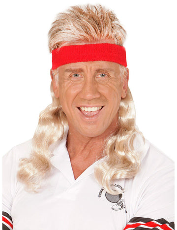 Čelenka pro dospělé s blond vzorem mullet