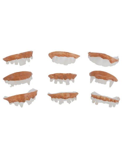 9 Halloweenské děsivé dentiers
