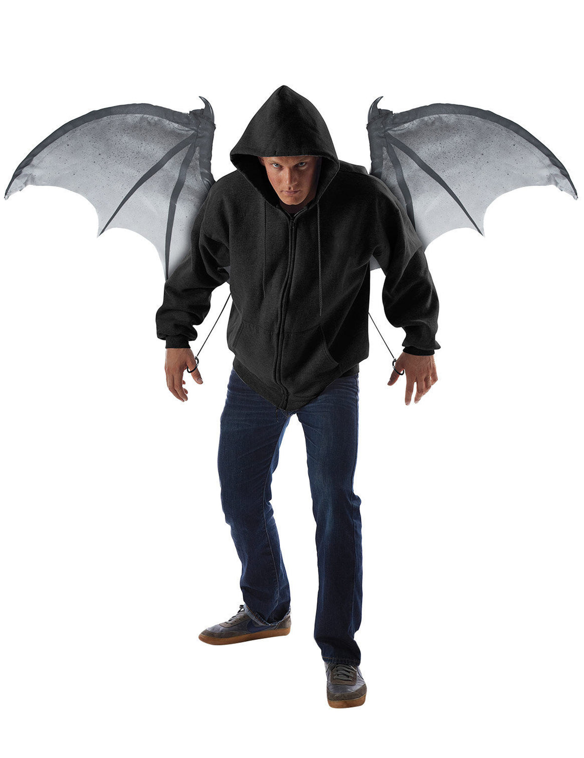122cm skládací křídla démonického netopýra