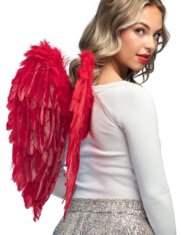 Červená pírka pro dospělé