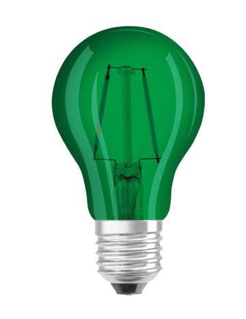 Zelená LED žárovka 5W E27