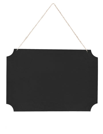 Závěsná břidlice s křídou 45 x 30 cm