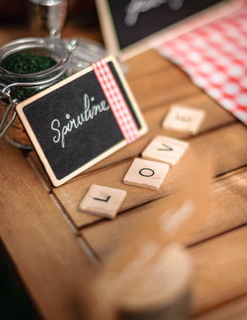 Klasická dřevěná břidlice 14 x 20 cm na svatbu