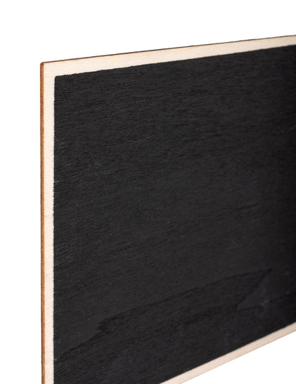 Klasická dřevěná břidlice 14 x 20 cm na svatbu