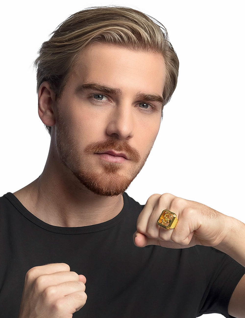 Zlatý prsten dolarů pro muž