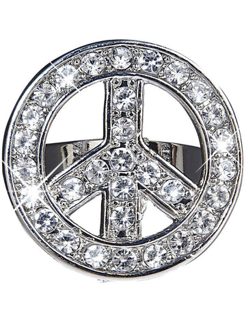 Hippie prsten s kamínky pro dospělé