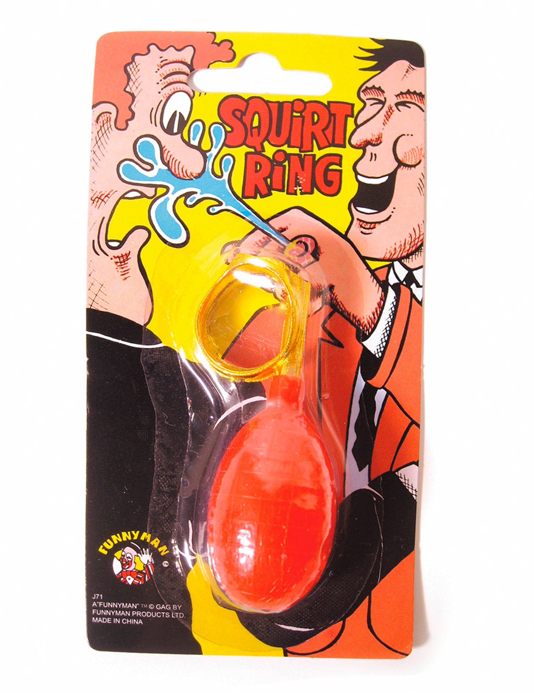 Vue de l'emballage de la bague lance eau pirate