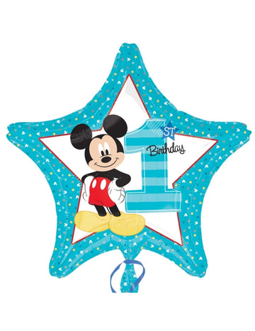 Fóliový balónek k narozeninám Mickeyho 1. 43 cm