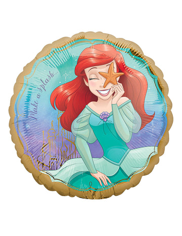 Ballon aluminium Ariel la Petite Sirène 43 cm