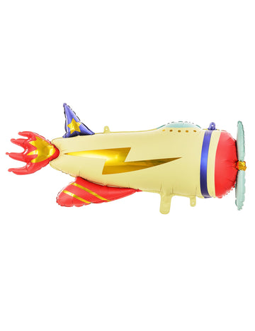 Fóliový balónek ve tvaru letadla 91 cm