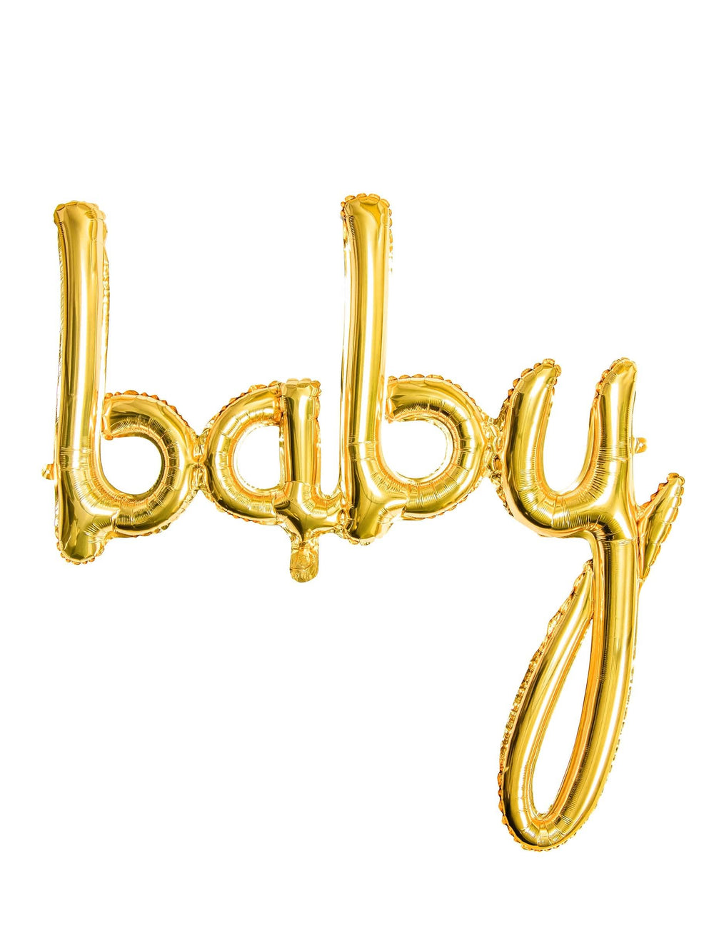 Balon z hliníku baby pro dekoraci zlatá