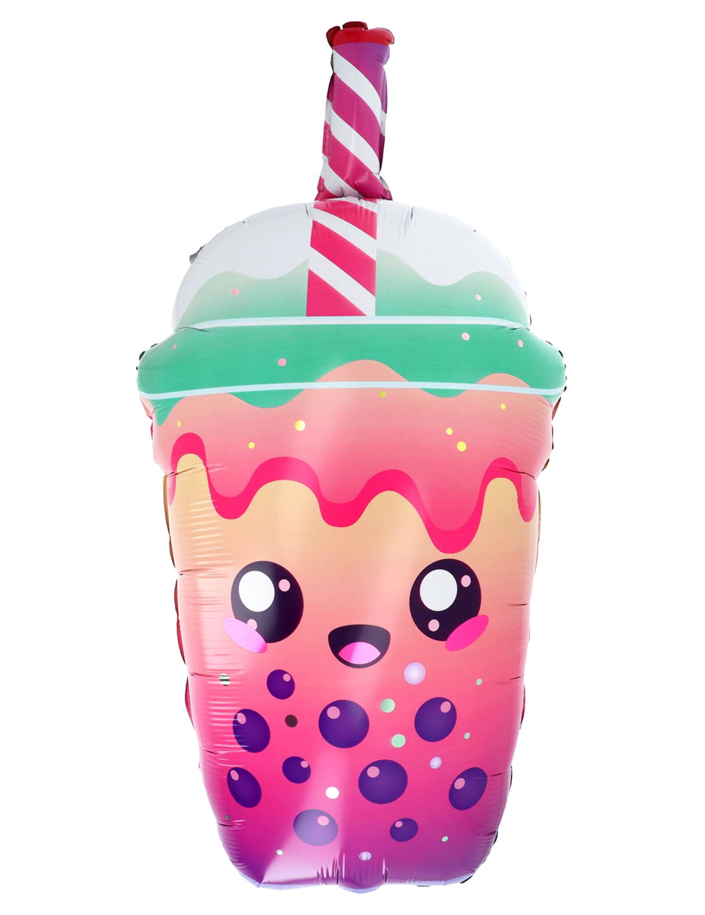 Fóliový balonek Bubble Tea 38 x 76 cm