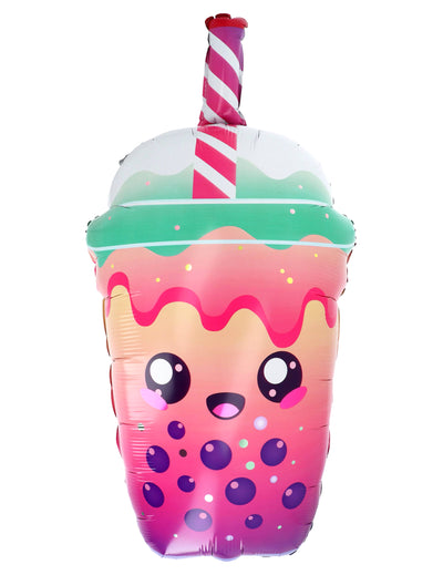 Fóliový balonek Bubble Tea 38 x 76 cm