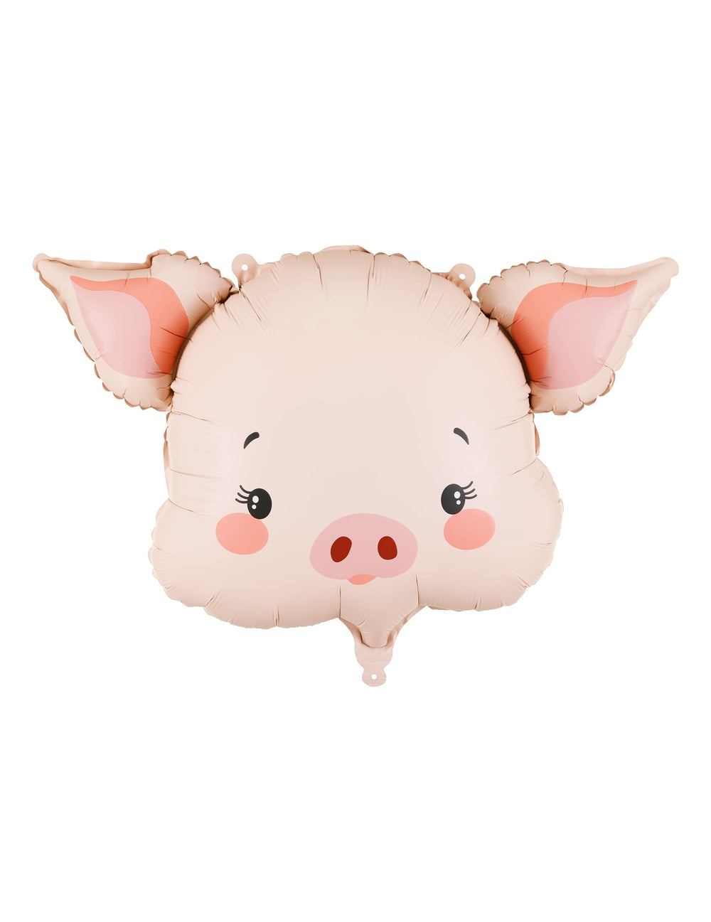 Ballon aluminium Cochon rose pastel