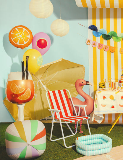Hliníkový balon Spritz na koktejl 34 x 100 cm
