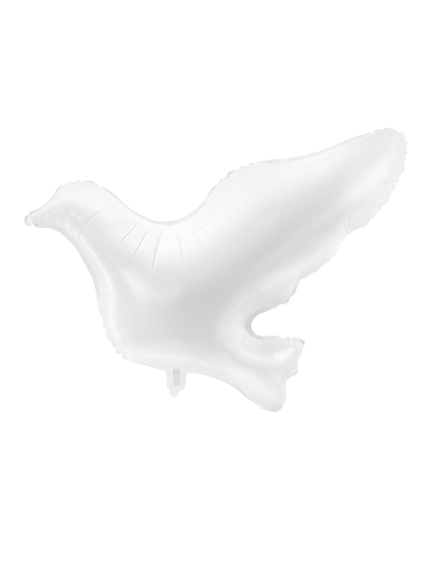 Ballon aluminium colombe pour décoration blanche