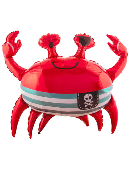 Hliníkový balon krab 93 × 75 cm