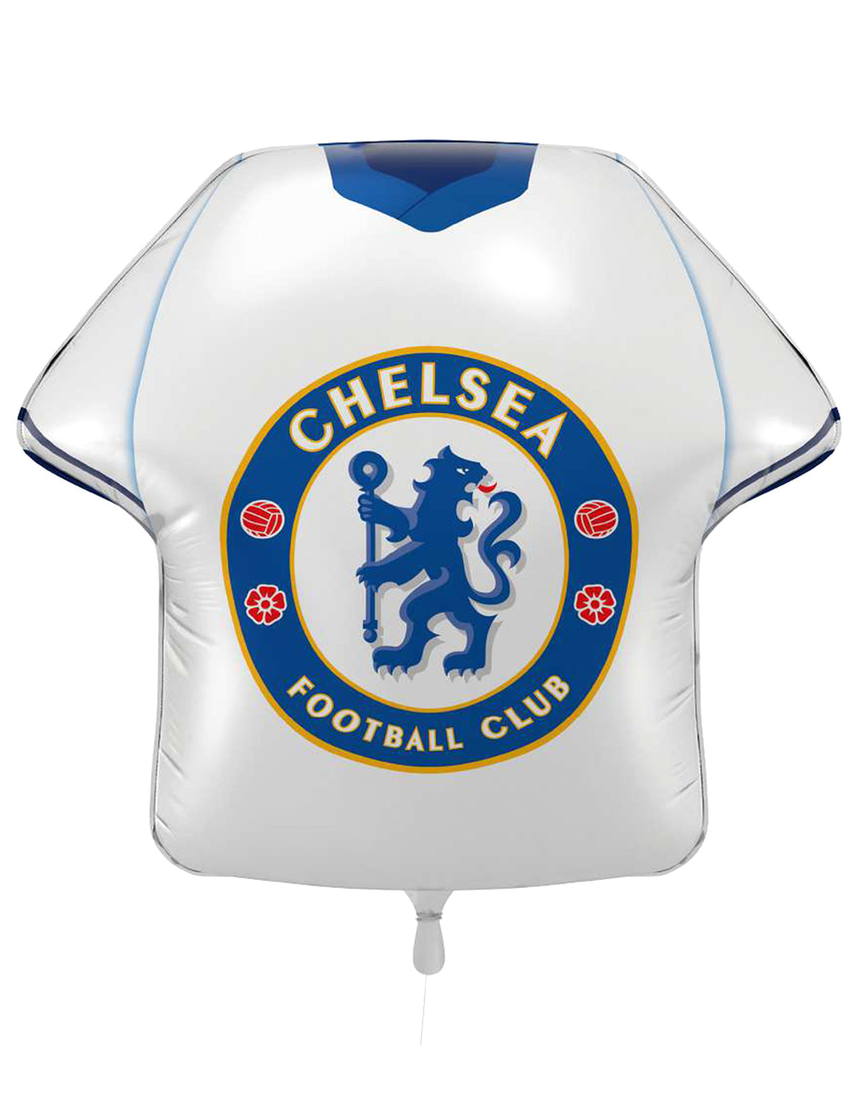Hliníkový balón ve tvaru dresu Chelsea Football Club 52 x 51 cm