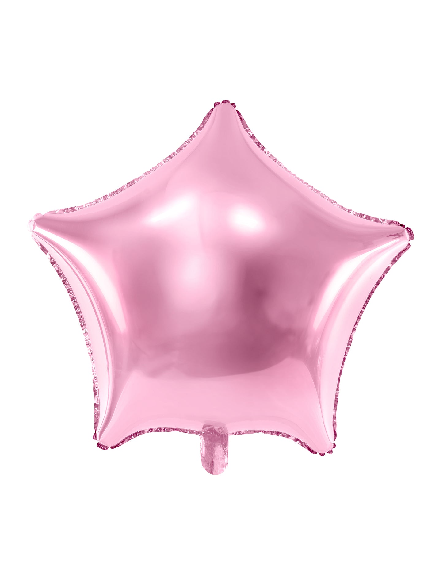 Ballon aluminium étoile rose pastel