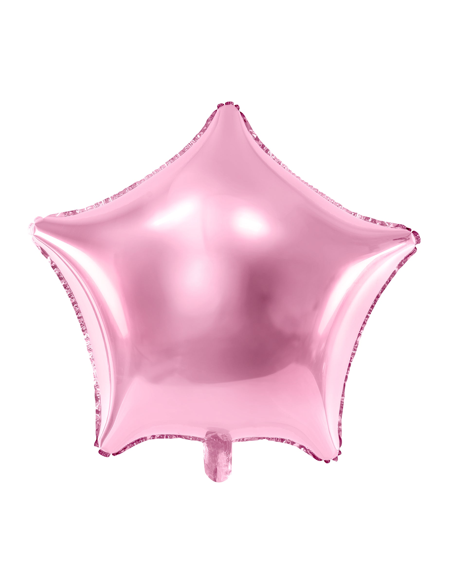 Ballon aluminium étoile rose pastel