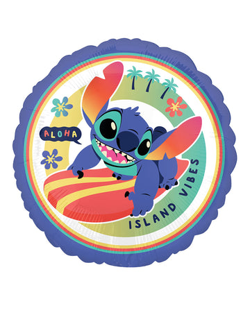 Ballon aluminium Lilo + Stitch 43 cm