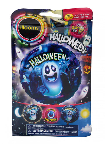 Svítící fóliový balónek Illooms 55 Ghost cm
