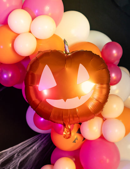 Fóliový balónek s motivem dýně, 40 ks cm