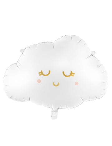 Fóliový balónek s úsměvem v obláčku 51 x 35,5 cm