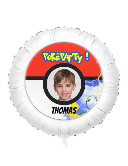 Přizpůsobitelný hliníkový balon Poké Ball 50 cm