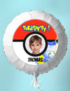 Přizpůsobitelný hliníkový balon Poké Ball 50 cm