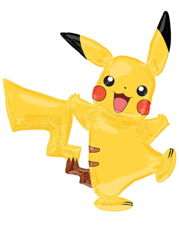 Fóliový balónek s motivem Pokémona Pikachu 132 x 144 cm